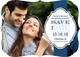 Navy Cherished Photo Save the Date Announcements Image 3 of 6
